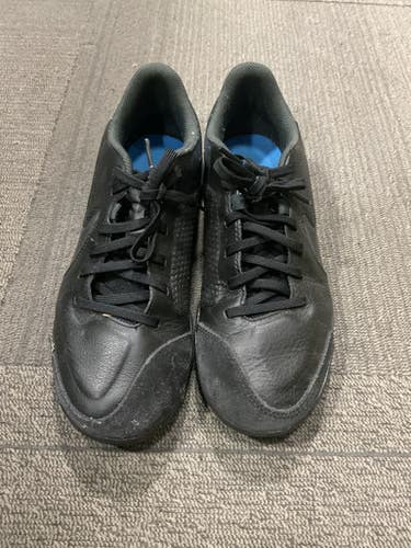 Used Nike TIEMPO Soccer Indoor Shoes Black Senior 7 11614-S000229551