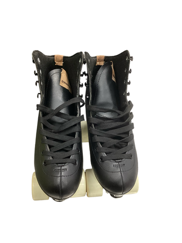 Used Rollerblade QUAD SKATES Senior Roller Quad Skates Black Senior 9 11613-S000175854