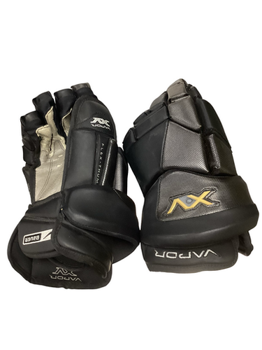 Used Bauer VAPOR XV Senior Gloves Black 14" 11613-S000175851