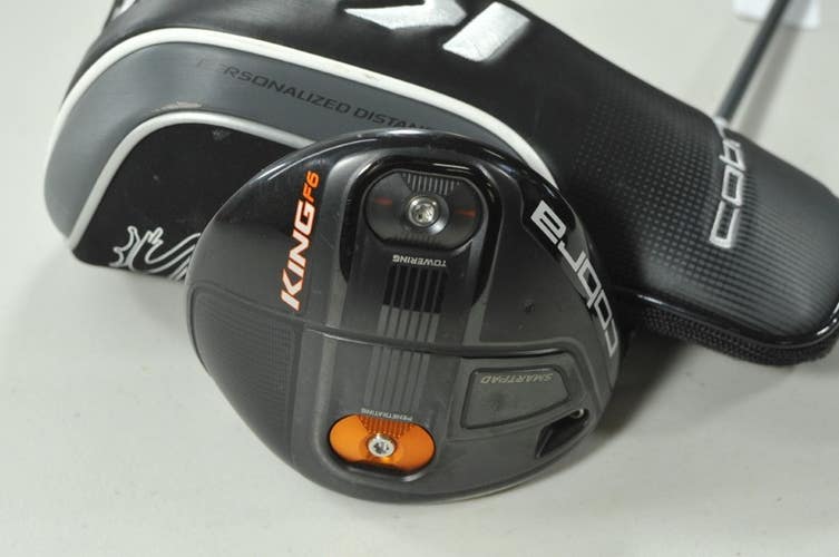 LEFT HANDED Cobra King F6 9* Driver Senior Lite Flex MFS 60Q4 Red Tie # 209827