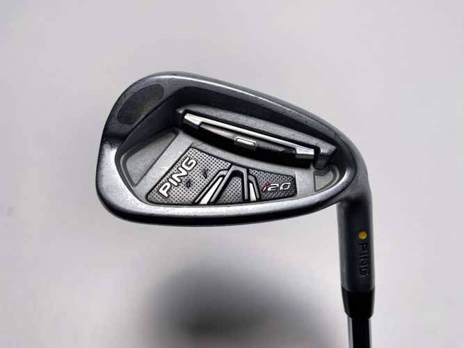 Ping i20 Pitching Wedge PW Yellow Dot 1.5* Up CFS Stiff Steel Mens RH