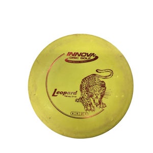 Used Innova DX LEOPARD Disc Golf Driver Yellow 11760-S000086881