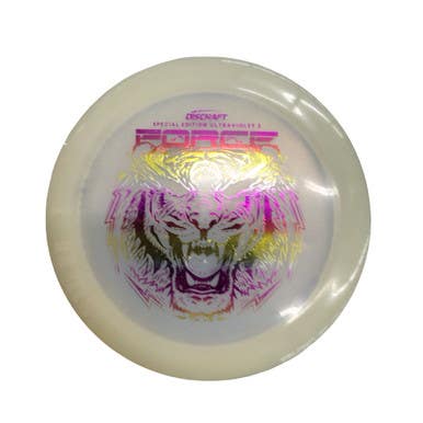 Used Discraft ULTRAVIOLET Z FORCE Disc Golf Driver Clear 11760-S000086877