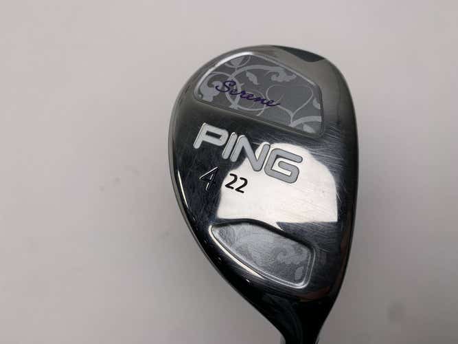 Ping Serene 4 Hybrid 22* ULT210 Ladies Graphite Women's RH Undersize Grip