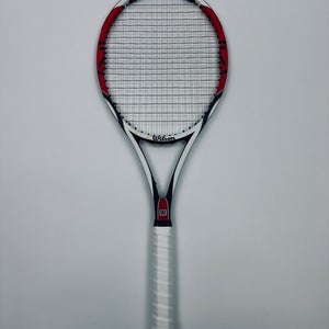 Wilson K Six One Tour 90, 4 3/8 Excellent 9/10 Roger Federer