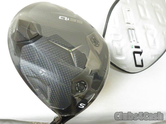 Taylormade Qi35 LS Driver 9° Mitsubishi Dark Waves Kai'li White 60s +Cover  NEW