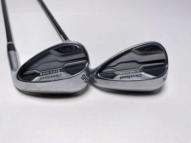 Cleveland CBX Zipcore Wedge Set 52* 11 56* 12 Catalyst Black Spinner RH