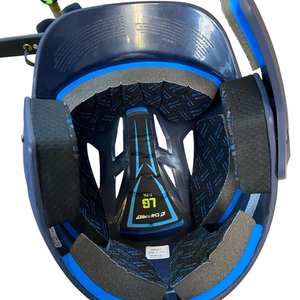 Used Champro HXSJG-1 Batting Helmet No Mask Navy Blue LG 11706-S000370692