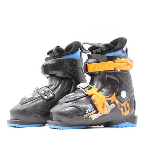 Tecnica JT2 Cochise Kids Ski Boots - Size 12.5 / Mondo 18.5 Used