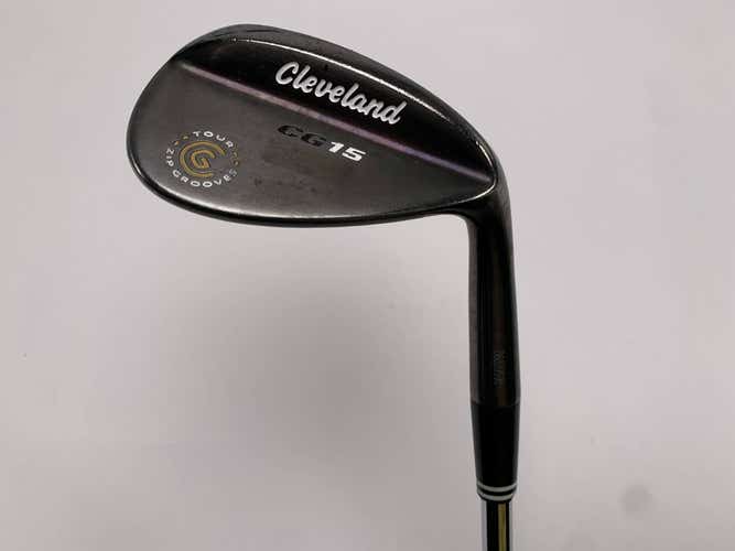 Cleveland CG15 Black Pearl Wedge 46* 8 Bounce Traction Wedge Steel Mens RH