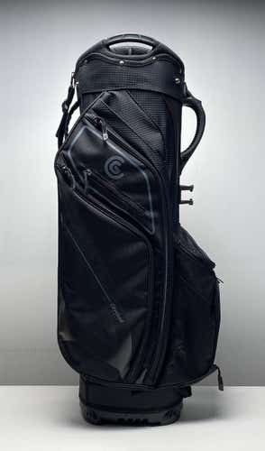 Cleveland CG Light Cart Bag Black 14-Way Divide Single Strap Golf Bag