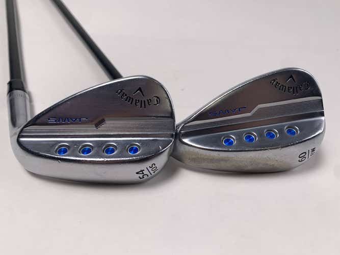 Callaway Jaws MD5 Platinum Chrome Wedge Set 54*10 | 60*8  Catalyst 6.0 Stiff  RH