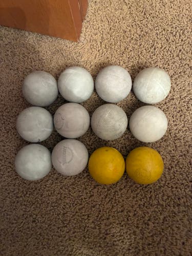 12 Pack of Lacrosse Balls