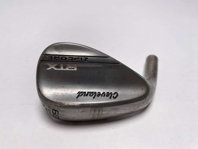 Cleveland RTX ZipCore Raw Wedge W 60* 12 Bounce HEAD ONLY Mens LH