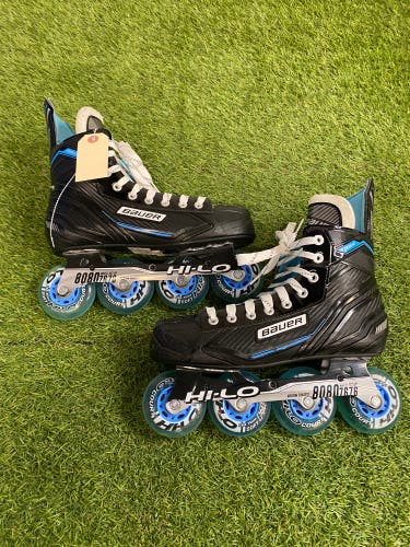Senior Bauer RSX Inline Skates Regular Width Size 9 (Used)