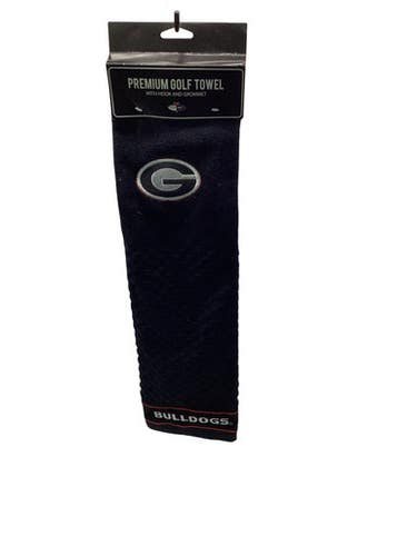 Used GEORGIA GOLF TOWEL Golf Accessory Black 11347-S000262689