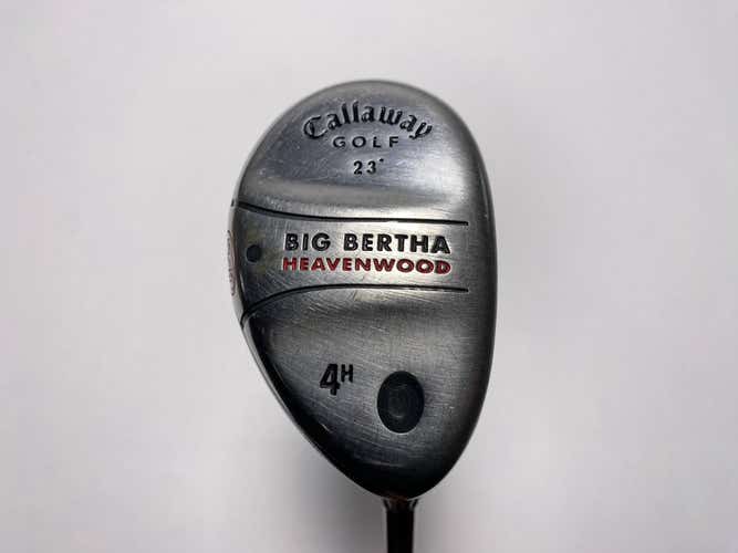 Callaway Big Bertha Heavenwood 4 Hybrid 23* RCH 75w Regular Graphite Mens RH