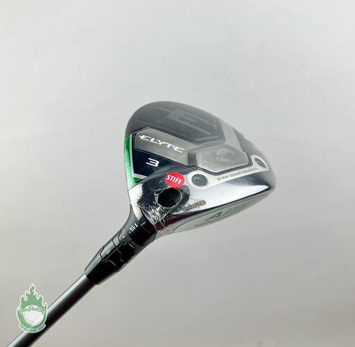 NEW Right Handed Callaway ELYTE 3 Wood 15* 60g Stiff Flex Graphite Golf Club