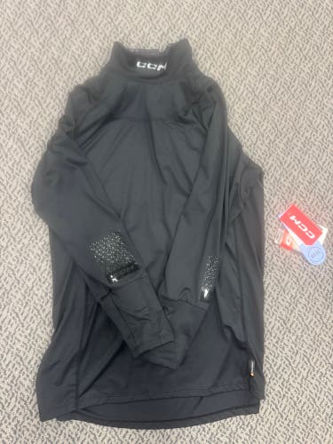 CCM Pro Neckguard Long sleeve Senior XL Shirt