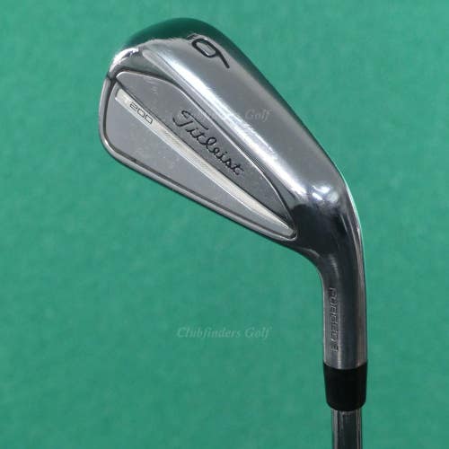 Titleist T200 2023 Forged Single 6 Iron True Temper AMT Black S300 Steel Stiff
