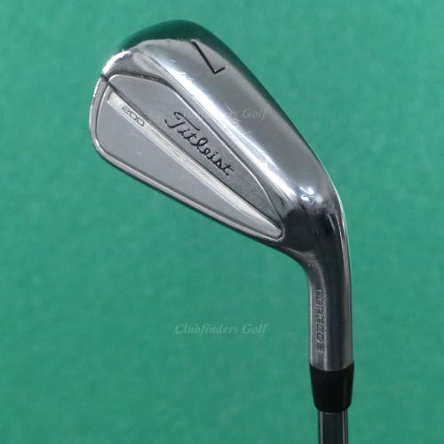 Titleist T200 2023 Forged Single 7 Iron True Temper AMT Black S300 Steel Stiff