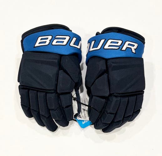 13” New Cole Perfetti Bauer Vapor Hyperlite Pro Stock Gloves - Winnipeg Jets