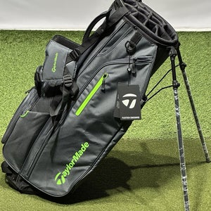TaylorMade Golf Flextech Crossover Stand Carry Bag 14-Way Color: Grey/Green