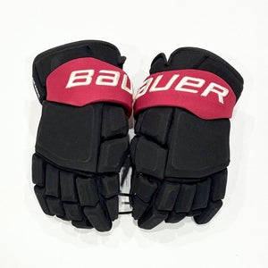 14” New Thomas Chabot Bauer Supreme Mach Pro Stock Gloves - Ottawa Senators