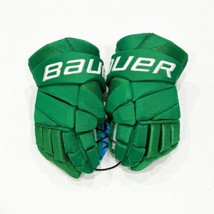 13” New Max Domi Bauer Vapor Hyperlite Pro Stock Gloves - Toronto Maple Leafs St. Pats