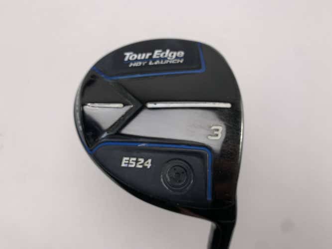 Tour Edge Hot Launch E524 3 Fairway Wood 15* Ascent Blue 50A 50g Senior RH