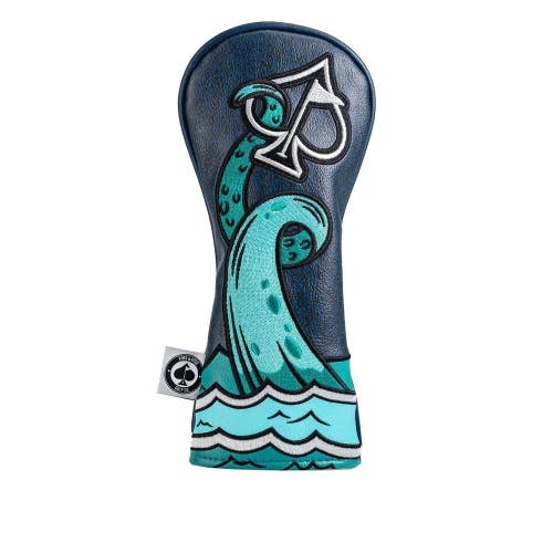 Pins And Aces Golf Kraken Hybrid Cover Hand Made And Sewn Synthetic Leather NEW