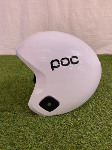 White Extra Small / Small POC SKULL DURA X Helmet (Used) FIS Legal