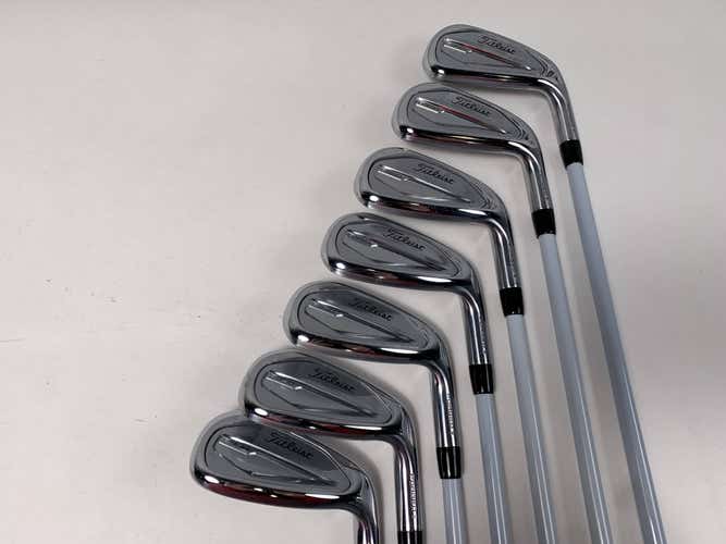 Titleist T350 2023 Iron Set 6-PW+AW+GW Tensei Red AV Series AM(2) Ladies RH