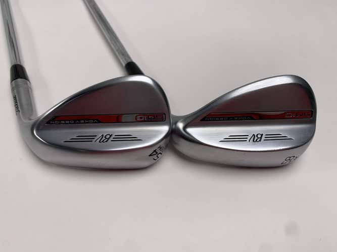 Titleist Vokey SM10 Tour Chrome Wedge Set 54* 8 | 58* 14 SM10 Wedge RH