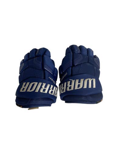 Used Warrior COVERT QRE4 Junior Gloves Royal Blue 10" 11847-S000032461