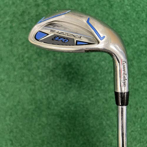 Tour Edge Bazooka 370 Sand Wedge SW Right Hand Uniflex Steel Shaft 35.5"