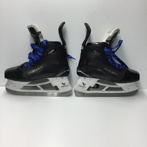 Bauer Supreme Shadow Size 6 Fit 2 Used Hockey Skates W/ New Fly X Blades