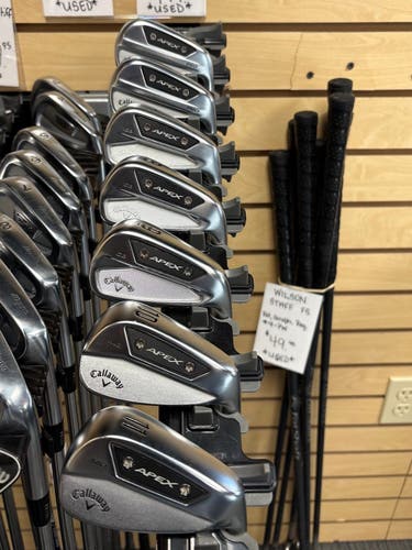 Men's Callaway APEX Triple Players Combo #5-10&11 (PW & AW) Rh, X-Stiff