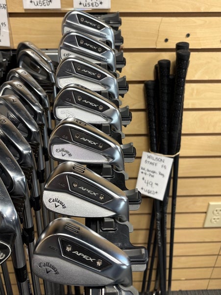 Men's Callaway APEX Triple Players Combo #5-10&11 (PW & AW) Rh, X-Stiff