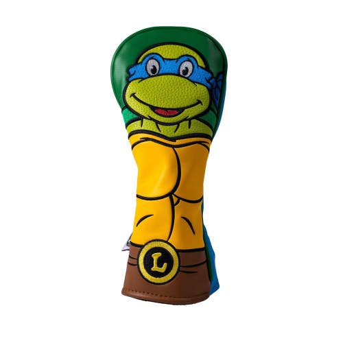 Pins And Aces Golf TMNT - Leonardo Hybrid Cover Hand Made Synthetic Leather NEW