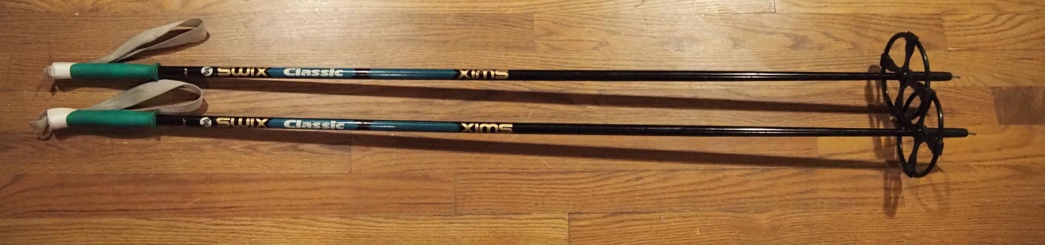 50in (125cm) Swix Classic Xims Cross Country Ski Poles (Used)