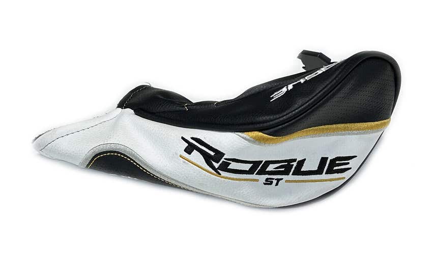 Callaway Golf Rogue ST White/Black/Gold Hybrid Headcover