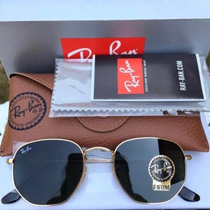 Ray-Ban hexagonal 51mm Sunglasses