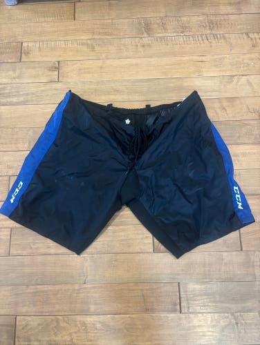 Pro Stock CCM Goalie Pant Shell Toronto Maple Leafs Flipside Alternate Large/XL Woll