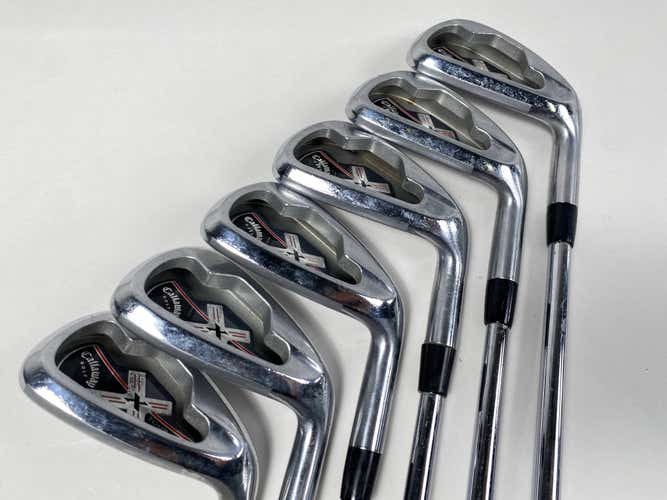 Callaway X Tour Iron Set 5-PW True Temper Dynamic Gold S300 Stiff RH +1/2''