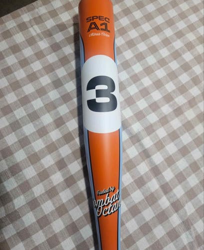 2025 Combat MFG Spec A1 Alloy BBCOR Certified Bat (-3) 33" (Used)