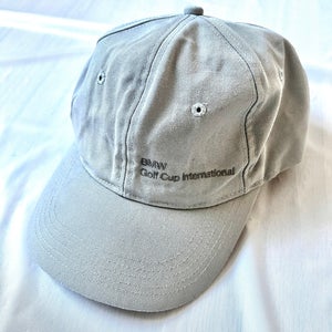 BMW Golf Cup International Strapback Hat Cap Grey