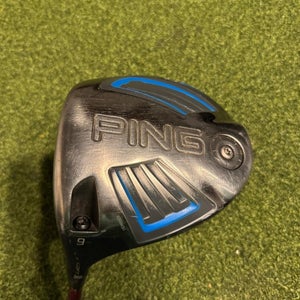 Ping G 9* Driver, Graphite Design Stiff Flex, LH