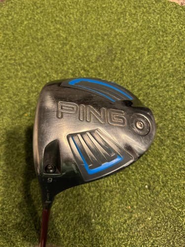 Ping G 9* Driver, Graphite Design Stiff Flex, LH
