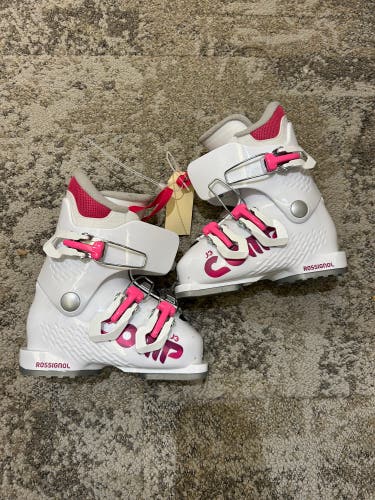Mondo 17 & 17.5 Kid's Rossignol Comp J3 All Mountain Ski Boots (Used)